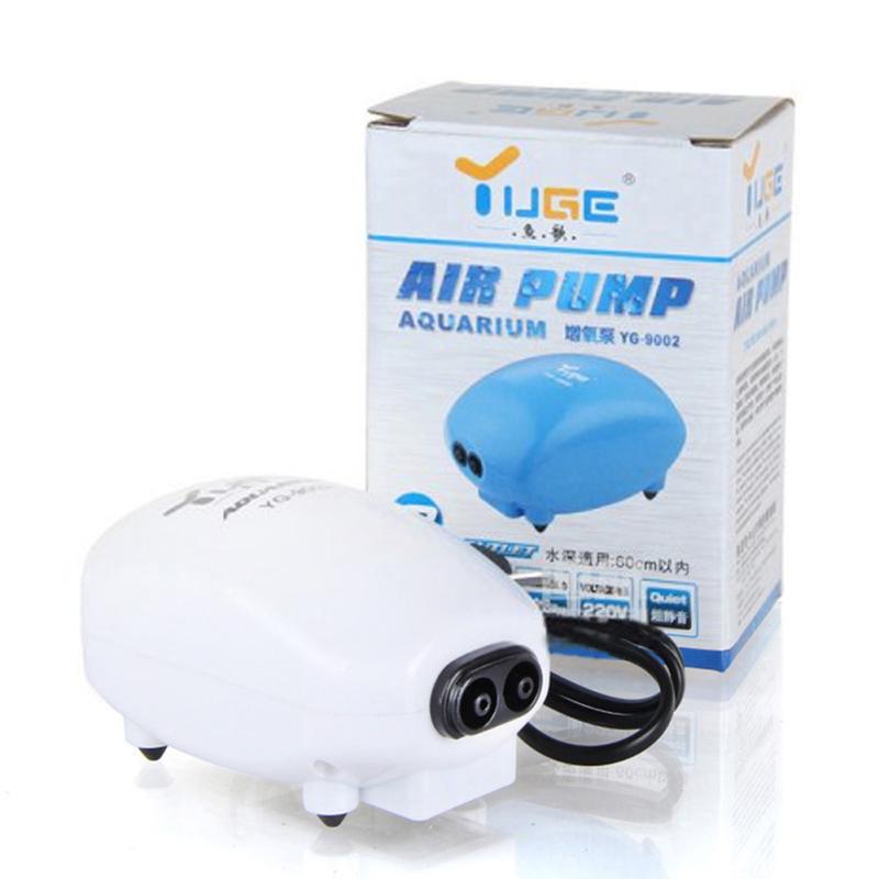 Mute Oxygen Pump for Fish Bowl Aquarium American Regulation
