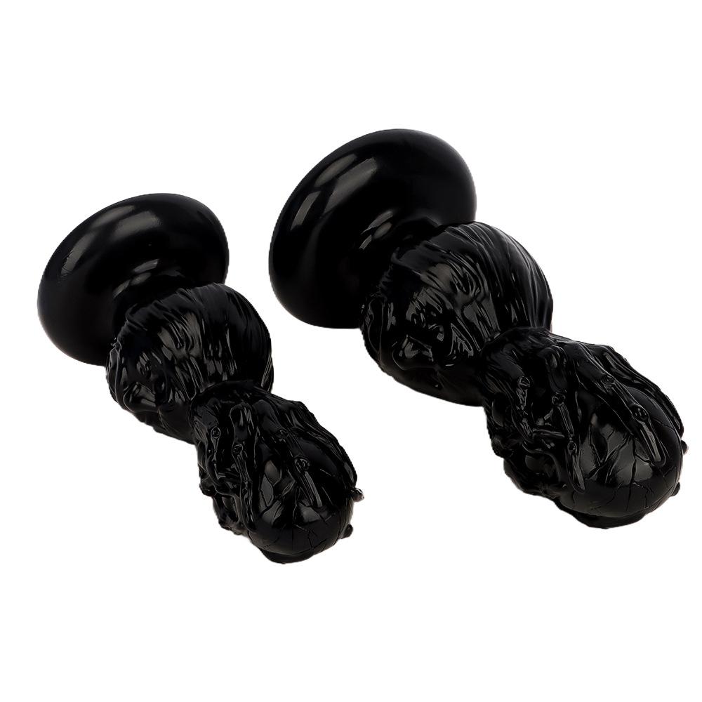 34*cm Double Head Silicone Anal Plug Dilator Dildo Massager Adult Sex Toy for Men and Women Fisting