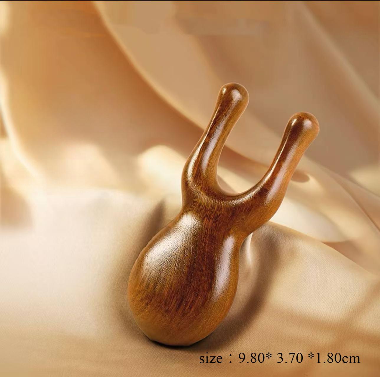 

Multi Functional Four in One Massage Comb Head Scraping Meridian Dredging Sandalwood Comb