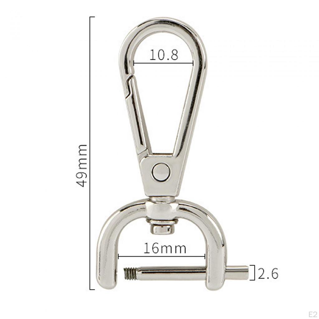 Premium Swivel Lobster Clasps for DIY Bag Making