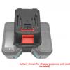 Dual Battery Adapter Converter For Chainsaw Power Tool Accessories Plastic Efficient Power Sharing Battery Converter