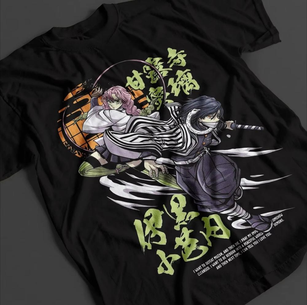 Hot Sale Summer Demon Slayer Men's Women's T Shirt Inosuke Hashibira Japan Anime Summer Boy Children's Short Sleeves Parent-Child Wear