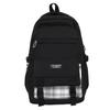 Student Backpack Couple Backpack Campus Plaid School Bag