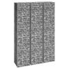 Raised Gabion Beds 3 Pcs 30x30x150 Cm Iron
