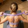 Figure 8 Resistance Band with Bear Handle 35Lbs Elastic Exercise Band Men Women Yoga Pilates Arm Back Shoulder Training Elastic Rope