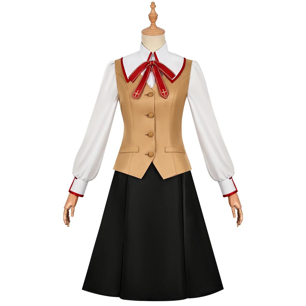Rin Tohsaka Rin Anime Game Fate/stay Night Cosplay Costume Wig Women Casual Jk School Uniforms Girls Carnival Skirts Suit