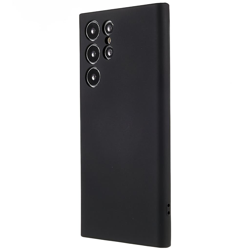 For Samsung Galaxy S24 Ultra Cover 2.0mm Solid Color TPU Shockproof Protective Phone Case
