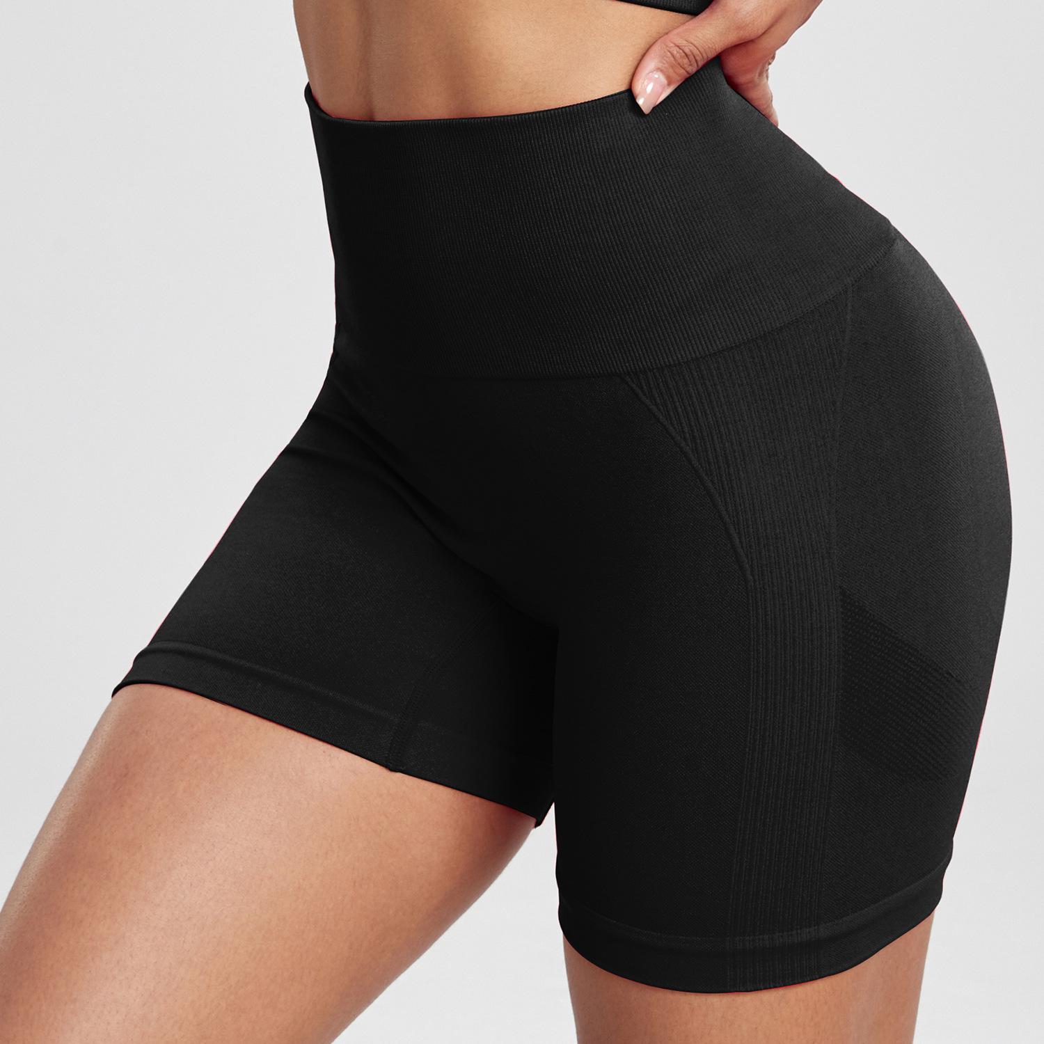 

Smiley Face Jacquard Seamless High Waist Plus Size Yoga Leggings XL