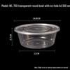 Einweg-Runde Lebensmittelbehälter mit Deckeln