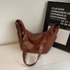 Large Capacity Soft Leather Shoulder Bag Women's Hobo Bag Crossbody Bag