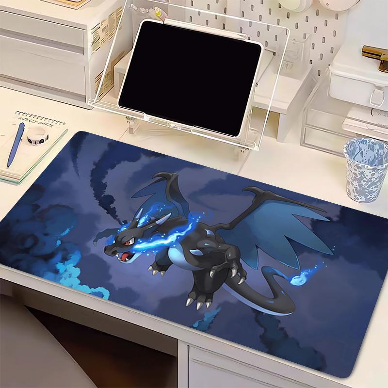 Natural Rubber Mouse Pad Pokemon Charizard gaming Computer keyboard gamer Designed specifically esports Gamer Cabinet Mousepad