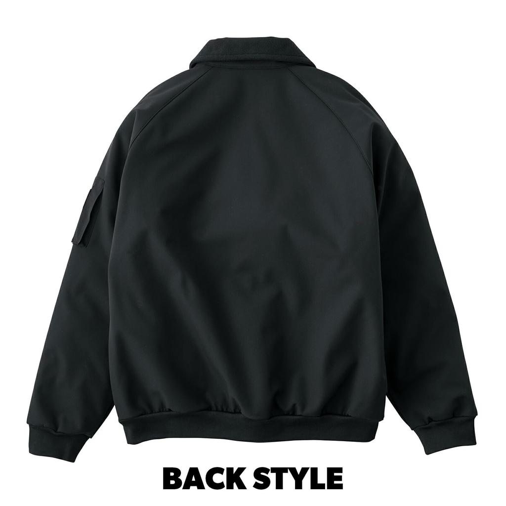 Toraichi Pilot Jacket Lightly and Cold Weather Toraichi Pro Uni Sticker Included Dark 2803-124, Bonded, Windproof, Warm, Water-Repellent,