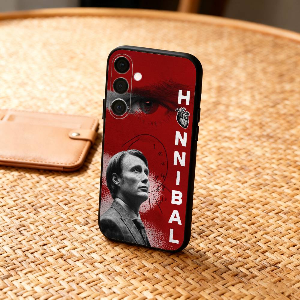 Will Graham H-Hannibal Phone Case For Samsung A73,72,71,53,52,51,22,91,80, Soft Black Cover