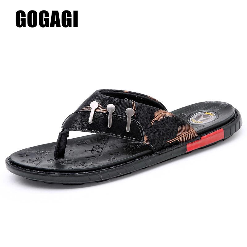 

Roman Slippers Casual T-Strap Beach Shoes Neweststitching Clip Feet Hotestselling Comfortable Men S Slippers Zapatos De Hombre