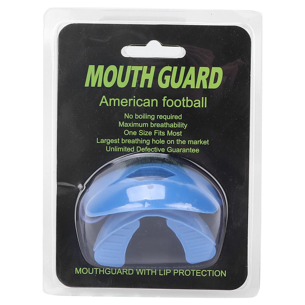 Professional Shock Mouth Guard Portable Athletic Mouth Guard For All Contact SportsBlue
