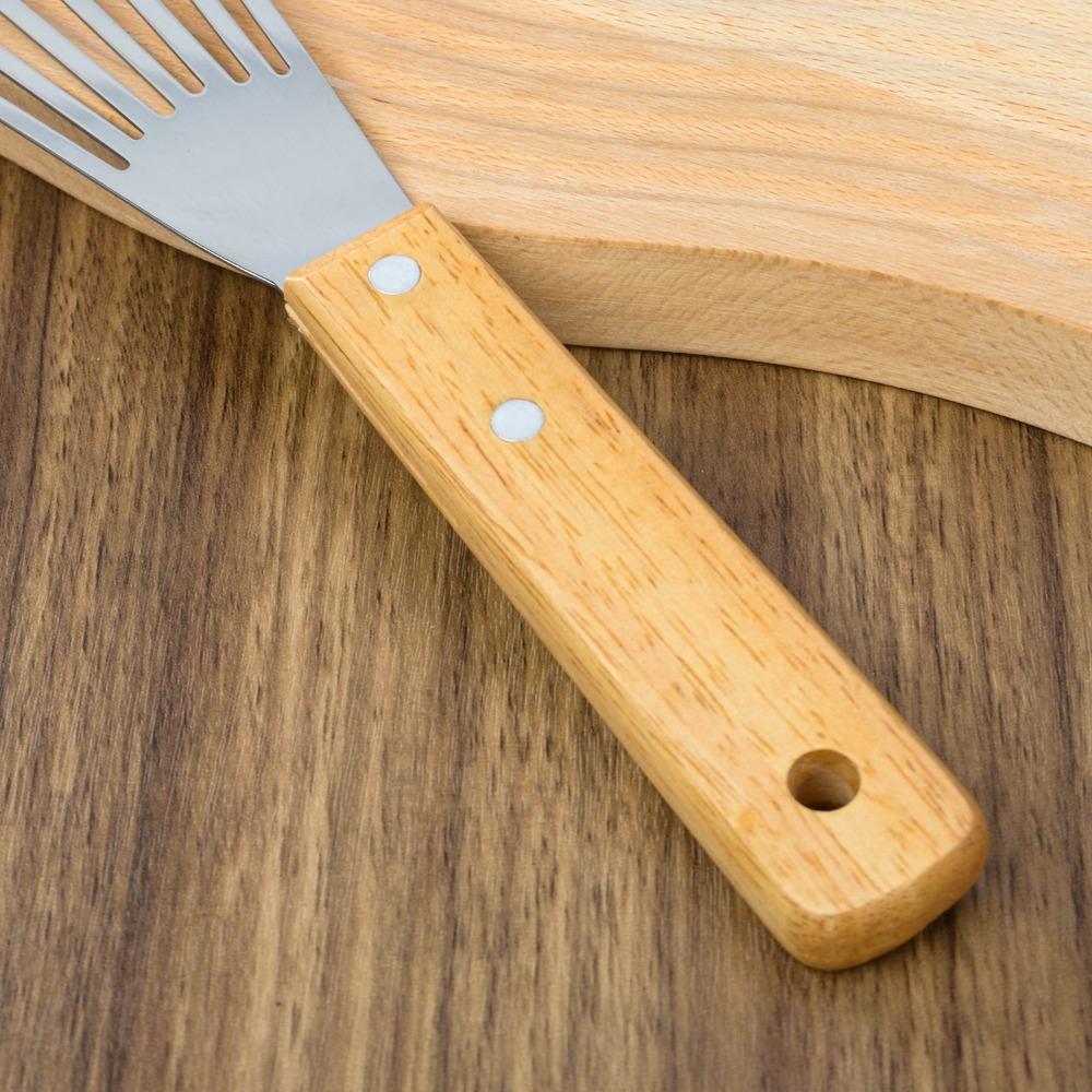 Stainless Steel Fish Spatula Non-Stick Slotted Turner Kitchen Cooking Utensils Kitchen Accessories
