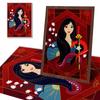 Full Round Diamond Painting Princess Hua Mulan Art Rhinestone Picture Mosaic DIY 5D Cross Stitch Embroidery Home Decoration