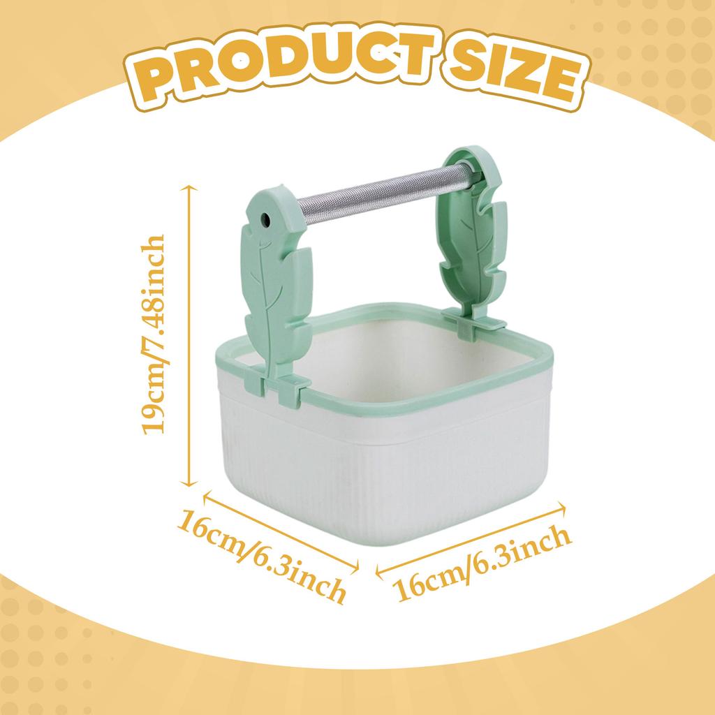 Desktop Bird Training Stand Portable Plastic Parrot Playing Stand for Budgies Parrots Cockatiels Bird Supplies Easy to Clean