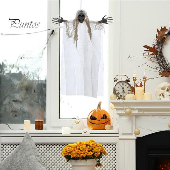 Halloween-Hängegeist-Dekor, breite Anwendung, vielseitiger, realistischer, multifunktionaler Anhänger für Partys, Spukhäuser