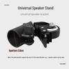 3.5" Universal Metal Speaker Tripod Stand with Wheels