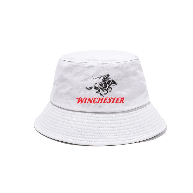 Winchester Rifles Bucket Hats Cool Outdoor Cotton Winchester Panama Summer FisherUnisex Bob Hat