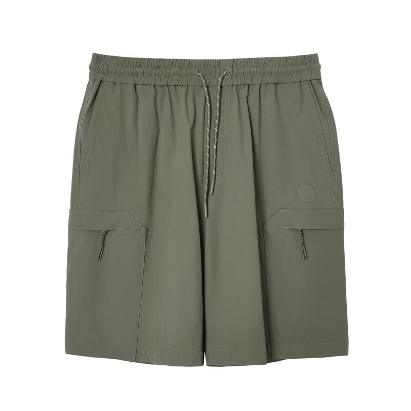 JACK&JONES Men's Summer Logo Patch Drawstring Quick-Dry Casual Shorts