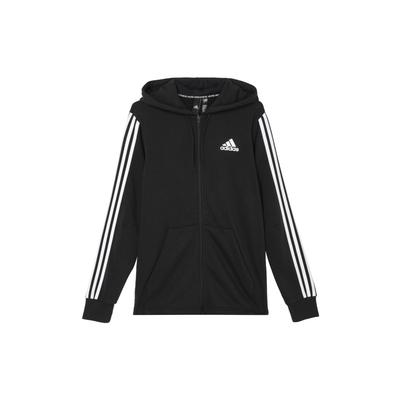 Three-Stripe Tracksuit Training Knit Hoodie Men Outerwear Black DT9896