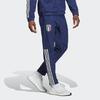 Adidas Side Stripe Straight Fit Sports Pants Men Bottoms Blue HS9874