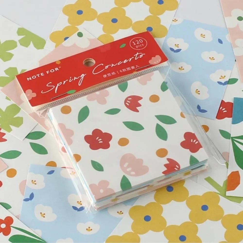 New Portable Durable High Quality Korean Paper Sticky Notes Kawaii Scrapbooking Memo Pad Small Notebooks Office Accessories