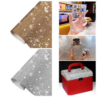 Bling Rhinestone Naklejka Arkusz Samoprzylepny Sztuczne Klejnoty Naklejka Sztuczne Diamenty