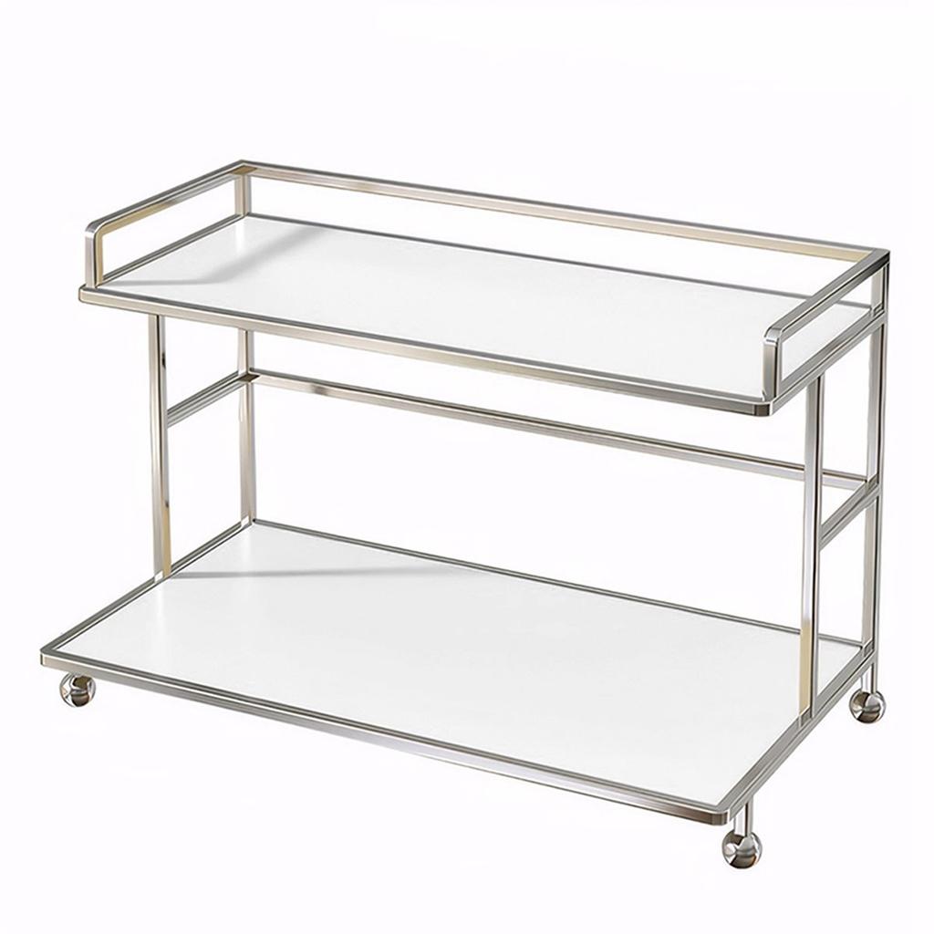2026 New Bathroom Cosmetic Storage Rack, Double-Layer Desktop Dressing Table Shelf, Bedroom Storage and Organization Rack.