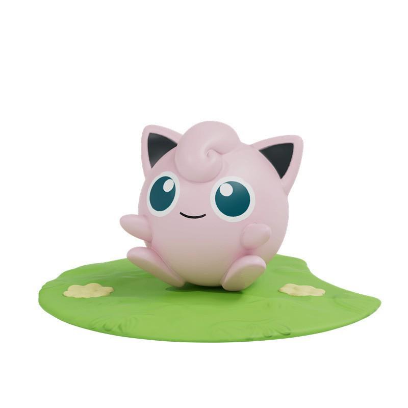 Authentic Pokémon Lawn Style Dashboard Figurine: Pikachu, Bulbasaur, Snorlax - Surprise Gift Box
