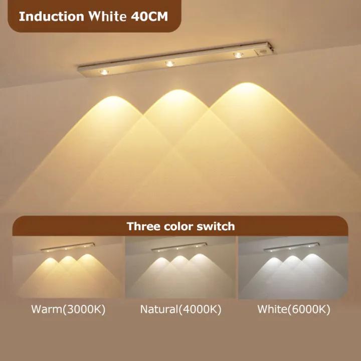 Cat Eye Cabinet Lights Motion Sensor Lights 3 Colors Adjust Brightness  LED Lights Decorate For Kitchen Room Aisle Table Lamp