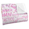 Wonder Woman Words of Wisdom Silky Supersoft Blanket