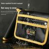 Portable Electrician Tool Belt: Sturdy, Multifunctional Waist Pouch for Construction Site Storage