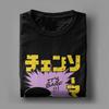 Herren Chainsaw Man Japanischer Manga T-Shirts 100% Baumwolle Kleidung Lustige Kurzarm Rundhals T-Shirts 6XL T-Shirt