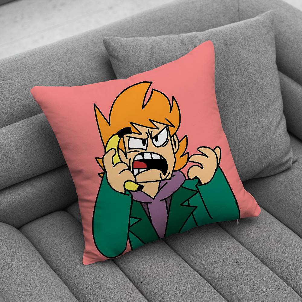 EEddsworldsS Web Drama Pillow Case Sofa Living Room Bedroom Headboard Backrest Cushion Square Cushion Nap Time
