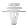 BCF75 10 Pieces Side Moulding Clip White for Renault 01470769