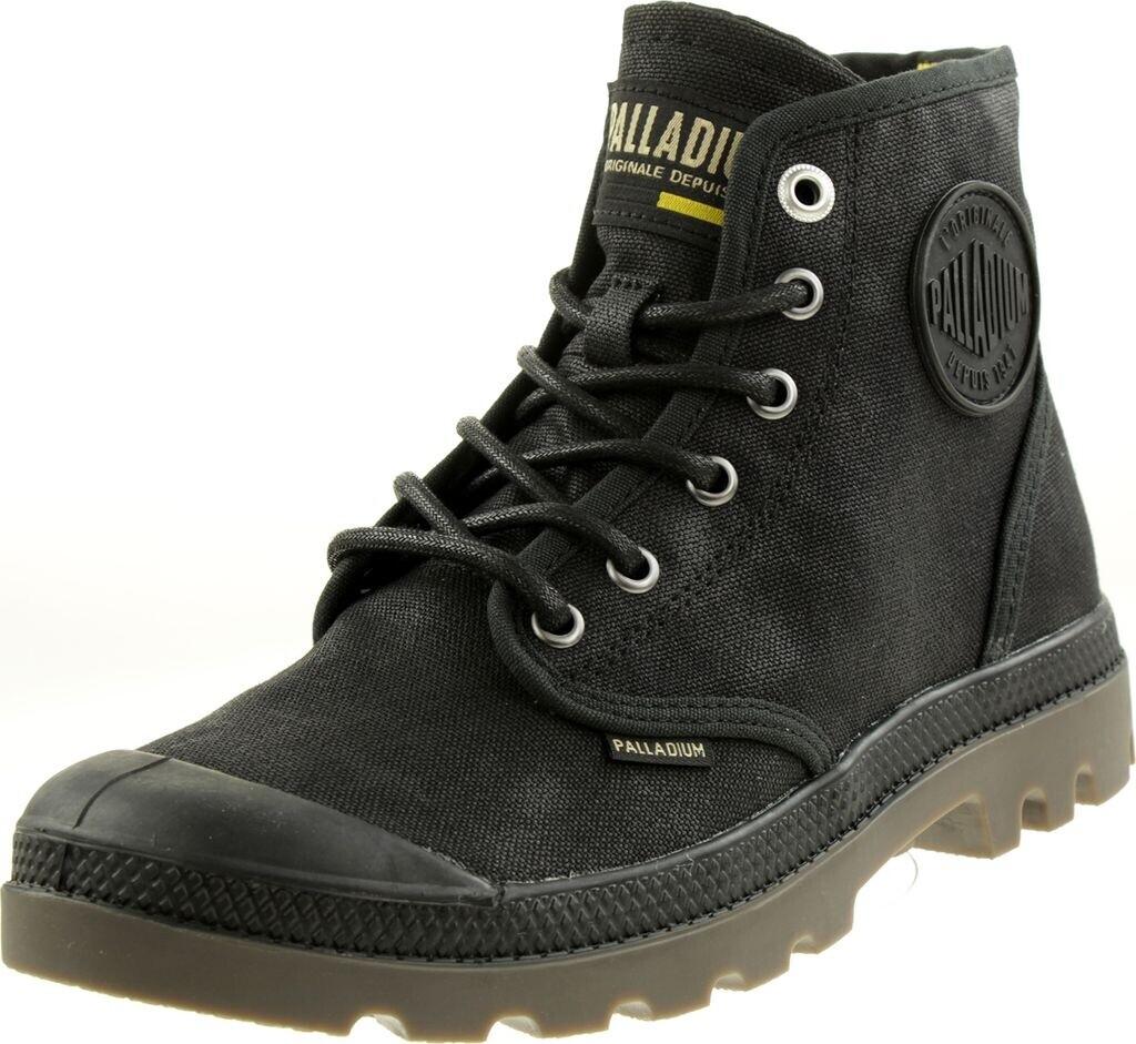 Ботинки Palladium Pampa Canvas черные
