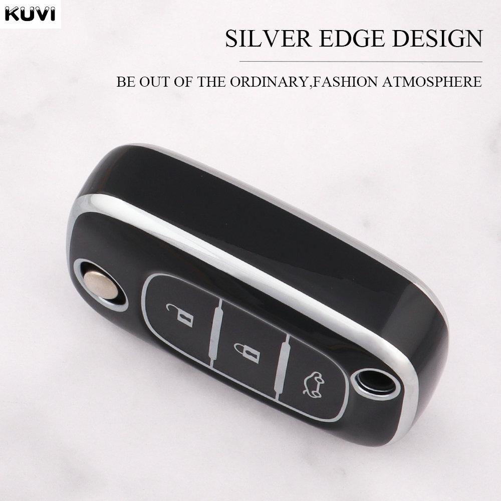 Tpu Car Remote Key Case Cover Fob For Renault Megane 2 Fluence Clio For Mercedes For Lada Vesta Granta Xray Kalina Priora Sedan