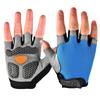 Unisex Breathable Half-Finger Fitness Gloves with Wrist Support and Anti-Slip Grip for Weightlifting and Exercise