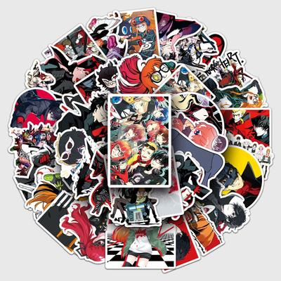 50 Persona Graffiti Cartoon Anime Decal Stickers for Phone, Suitcase, Skateboard