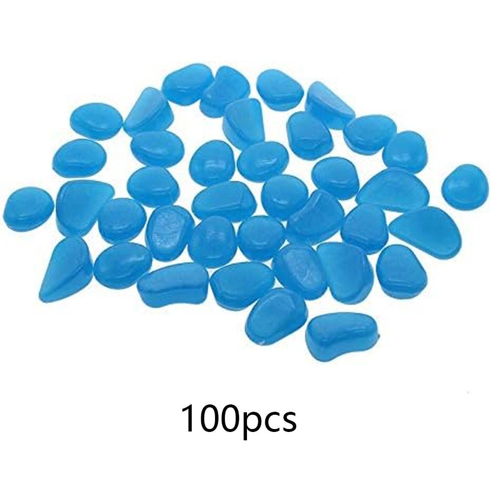 

Камни для аквариума Светящиеся синим галька для сада Аквариум для рыбок Растения в горшках Бонсай Дорожка Подъездная дорога