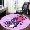 1 pièce Tapis Rond de Bureau My Little Pony, Sous les Chaises de Bureau Chambre à Coucher Salon Décoration de la Maison  a1022191