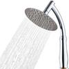 Stainless Steel Large Rain Shower Head - Pressurized Bathing Spray Head Accessory