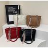 Premium texture fashionable large-capacity handbag new femininity versatile bucket bag messenger bag shoulder bag