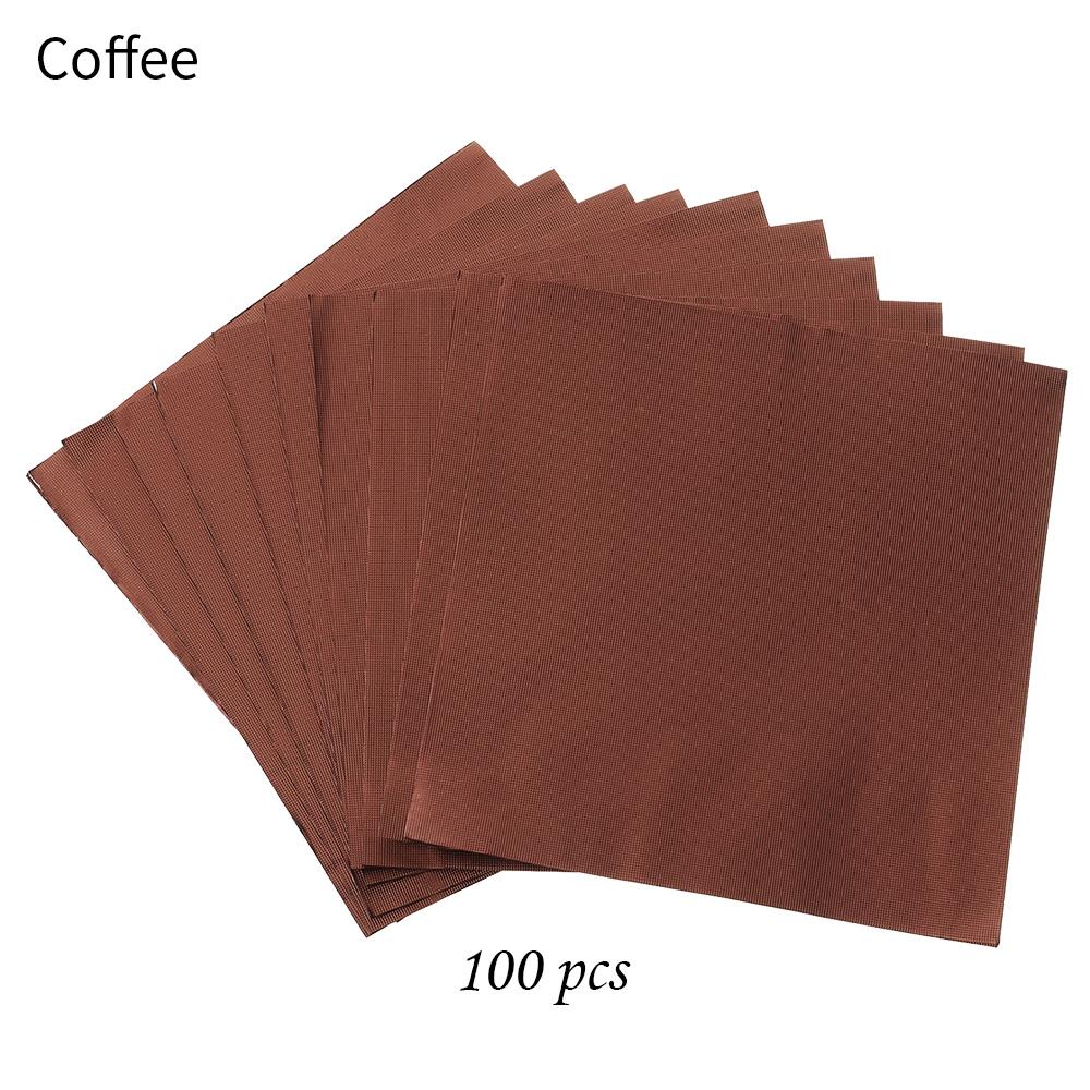 100pcs 10x10cm Aluminum Foil Candy Chocolate Biscuits Tin Wrapping Paper DIY Metal Embossing Gift Craft Paper Packaging Paper