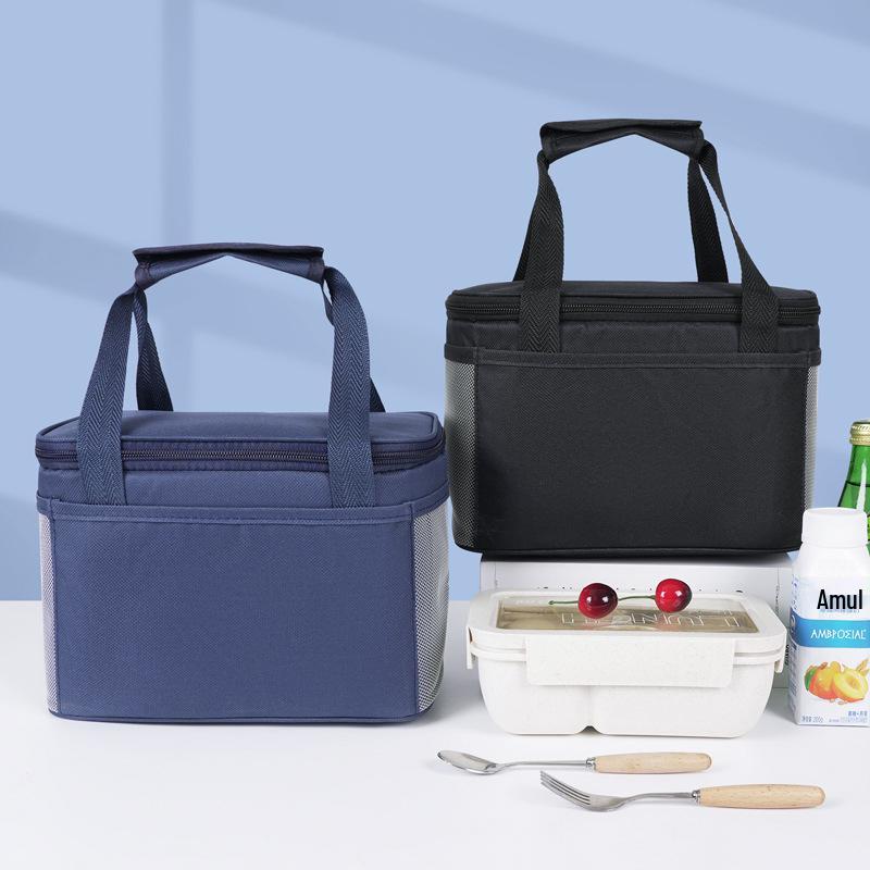 Thickened Insulated Bento Lunch Bag with Aluminum Foil for Office Workers and Students