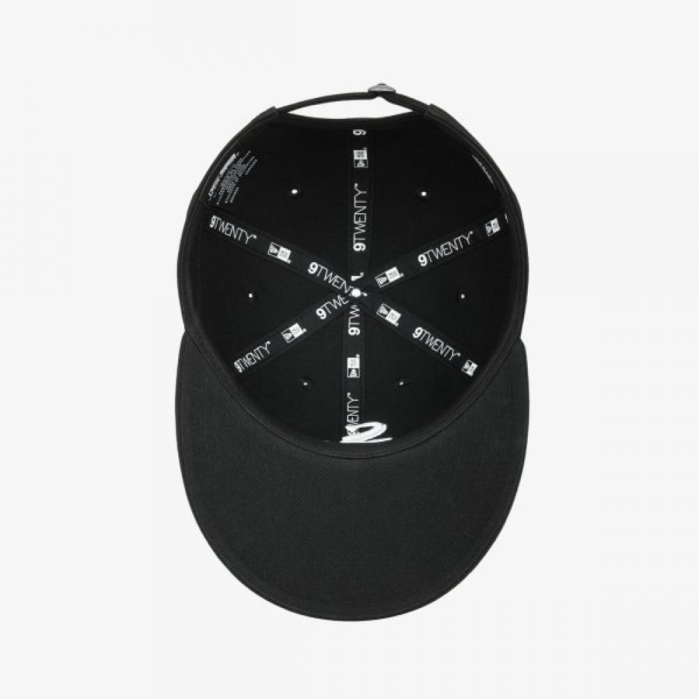 New Era Chicago White Sox Kappe mit langem Schirm, unstrukturiert, Schwarz 14881513