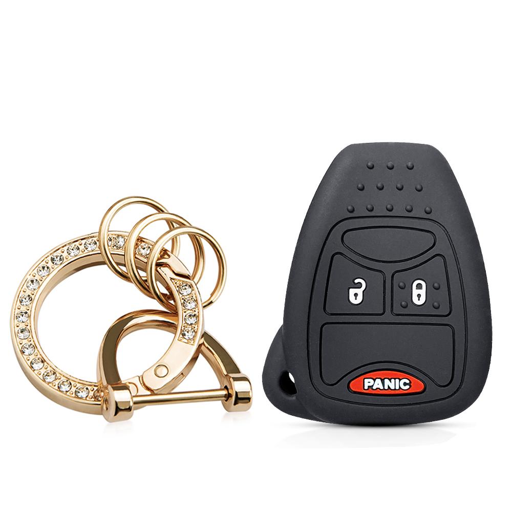 For Dodge Avenger Caliber Cool Bo For Jeep Grand Cherokee Compass Patriot For Chrysler 300c Voyager PT Cruiser Key Case Cover